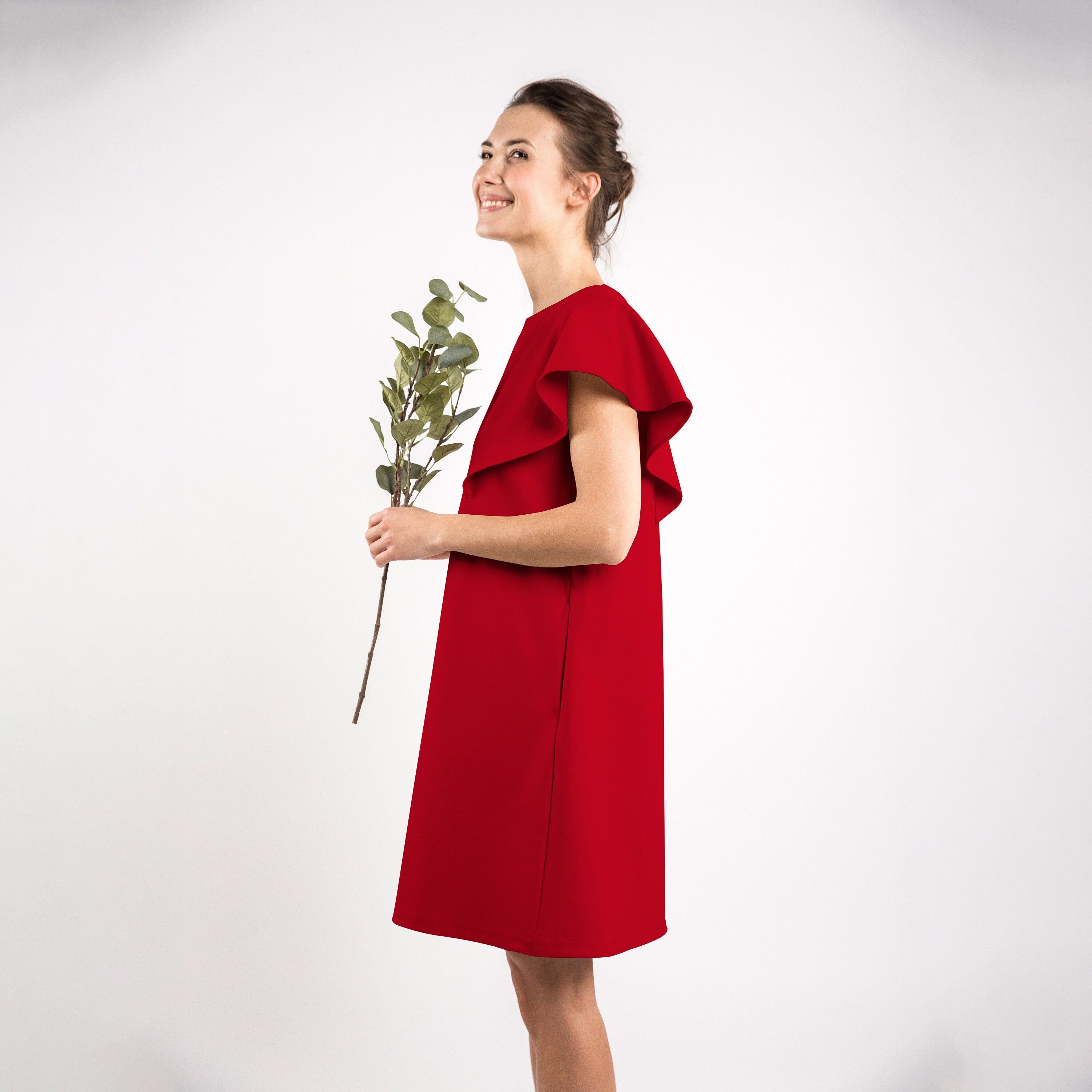 SUMMER WING dress, Red, XS